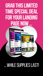 Landing Page - Special Promo (timely limited offer)